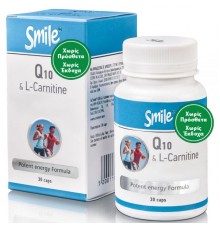 Smile Coenzyme Q-10 & L-Carnitine 30 κάψουλες